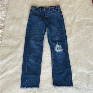 Levis Wedgie Straight Jeans Size 25